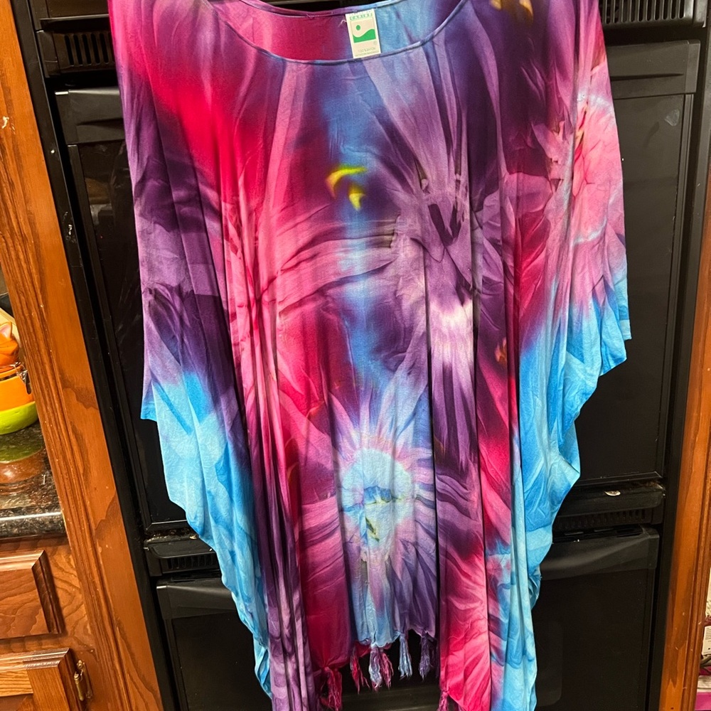 Vibrant Tie-Dye Women's Top